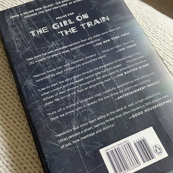 Paula Hawkins Hardcover Book, “The Girl on the Train” - Picture 13 of 14